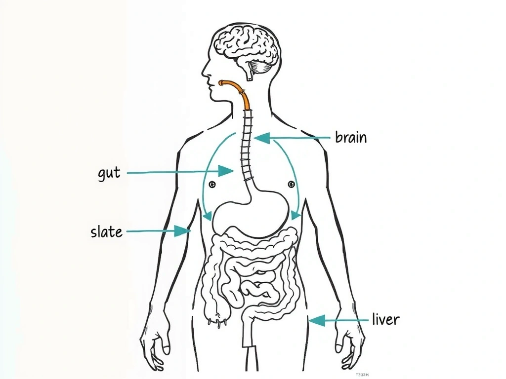 Schéma trávicího traktu